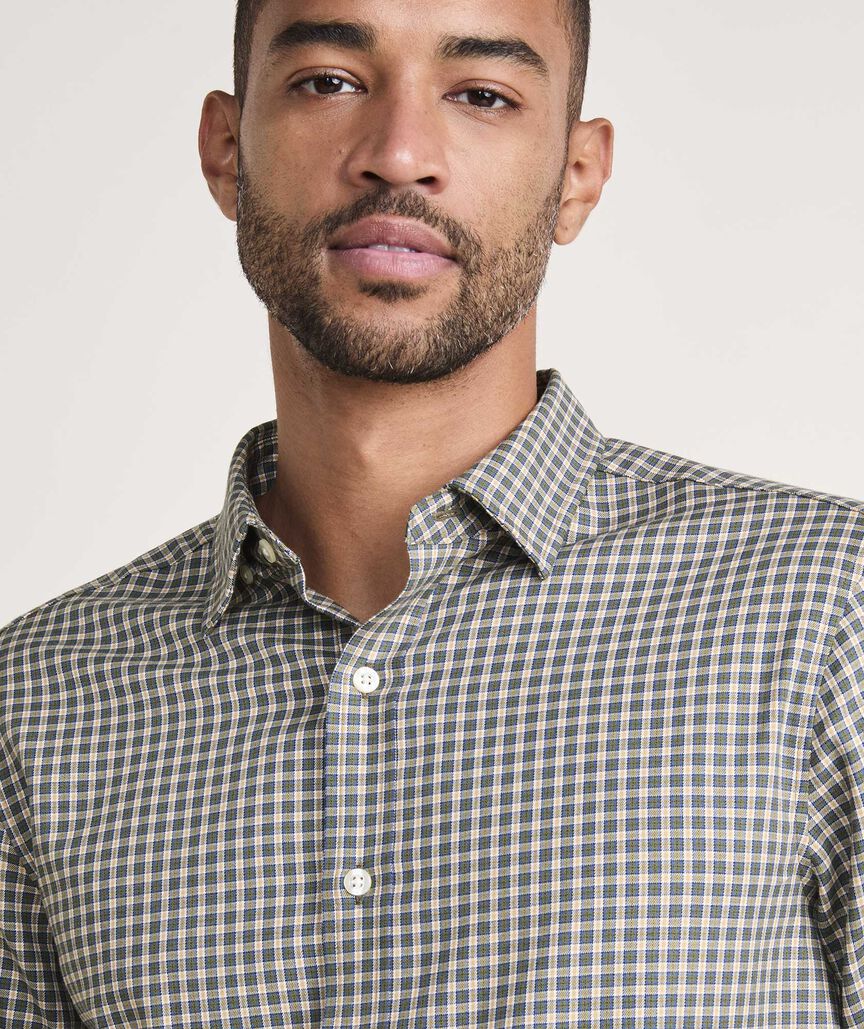 On The Go Brushed Twill Shirt from Vineyard Vines.