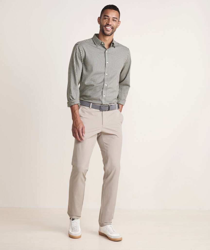 On The Go Brushed Twill Shirt from Vineyard Vines.