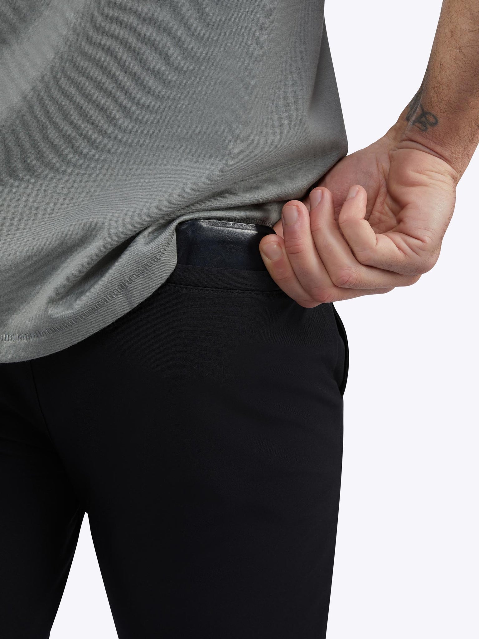 CUTS clothing brand AO Jogger for men in color black.
