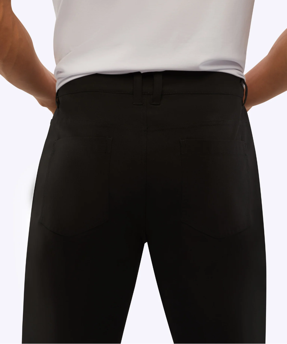All black pair of men's pants from CUTS.