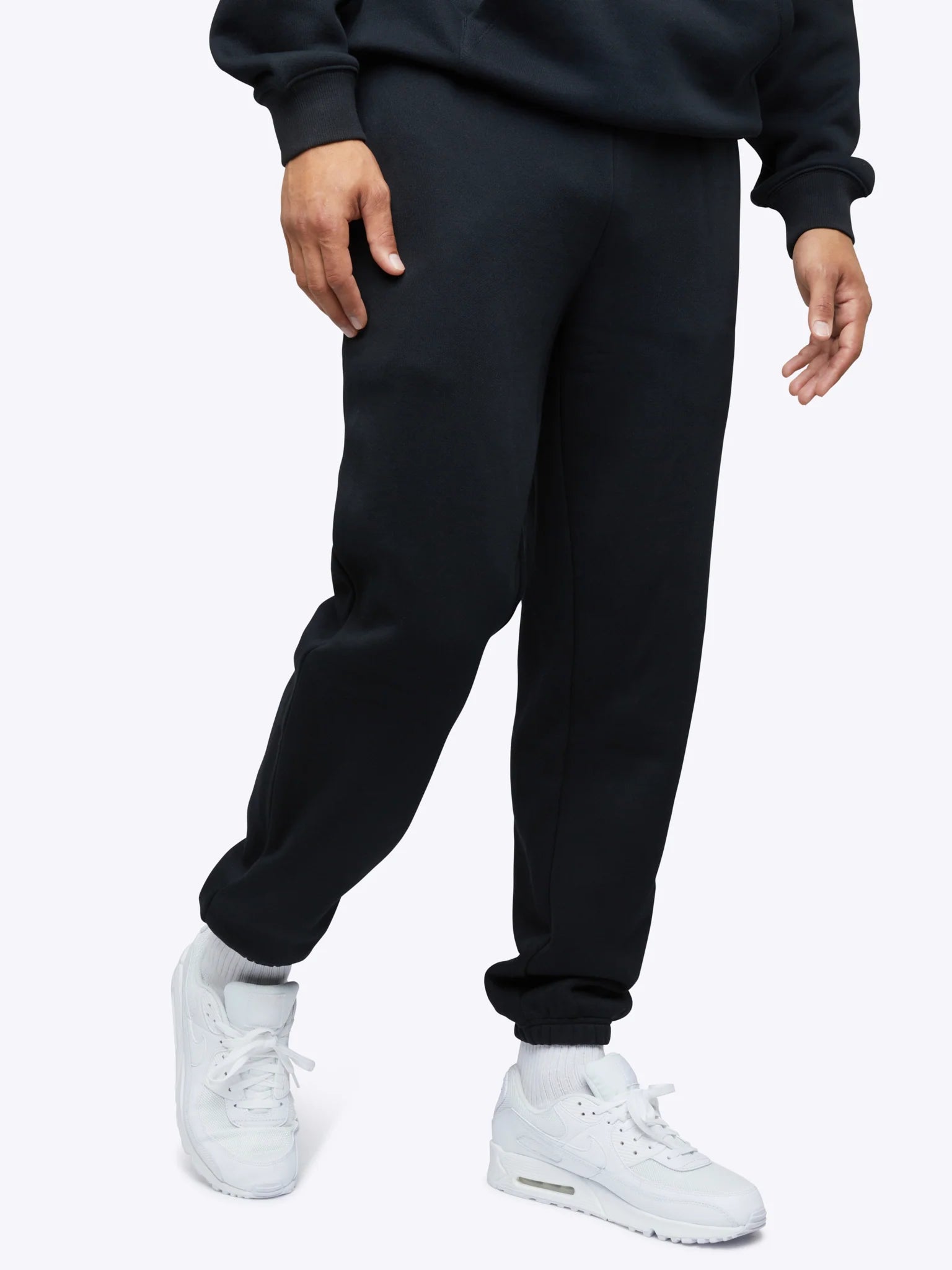Mens Divine Fleece Jogger in the color black from the brand CUTS.