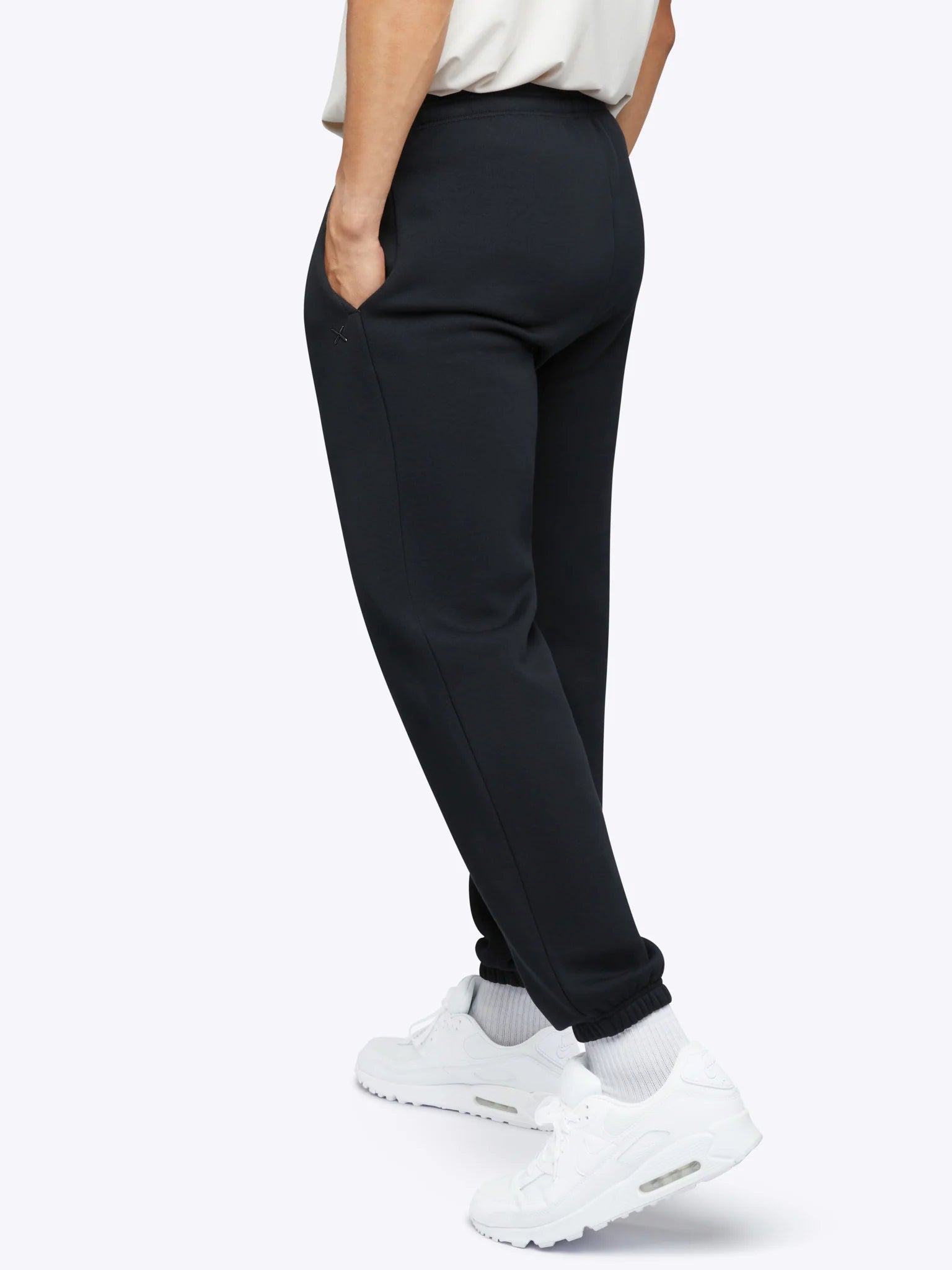 Mens Divine Fleece Jogger in the color black from the brand CUTS.