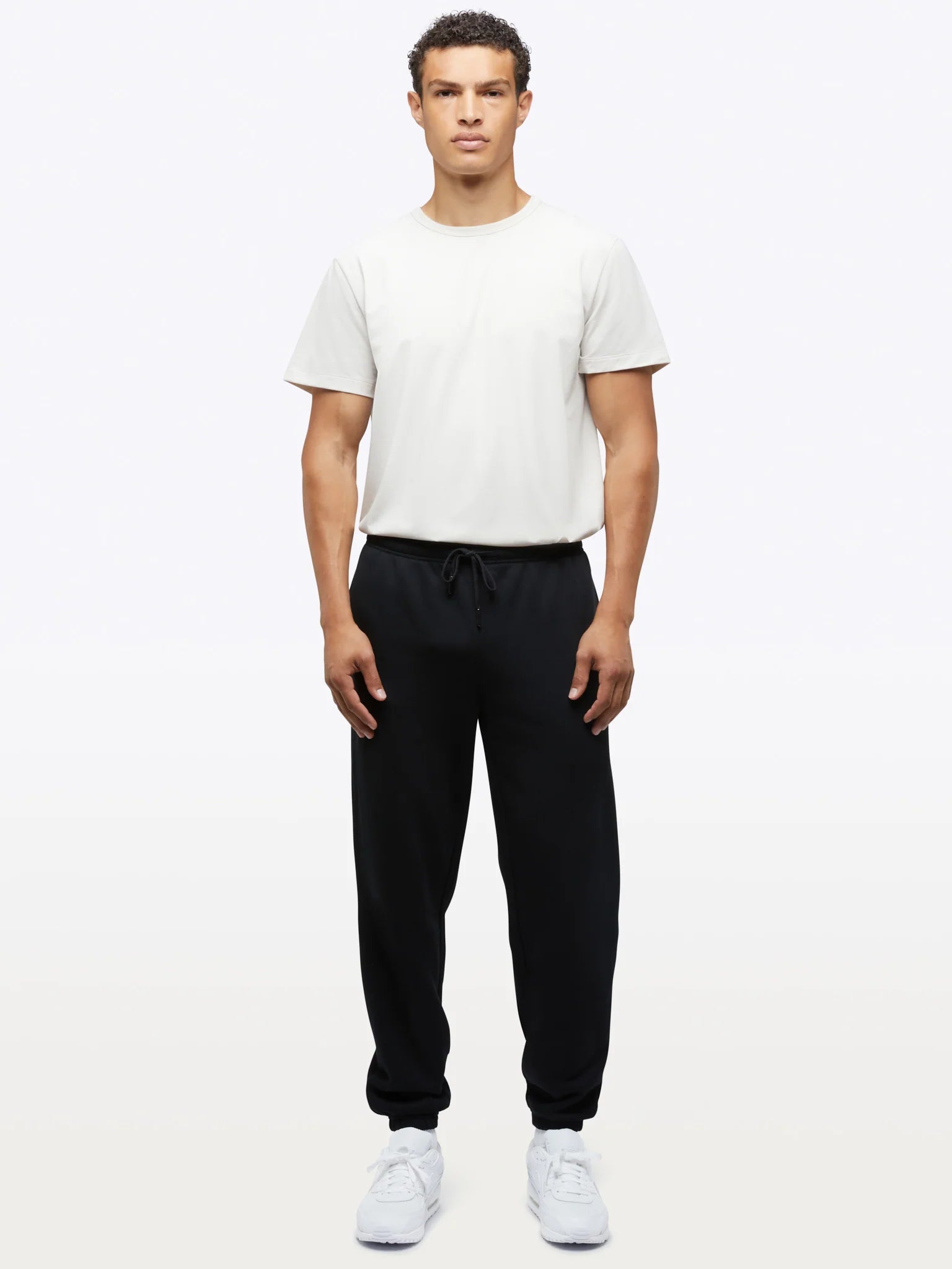 Mens Divine Fleece Jogger in the color black from the brand CUTS.