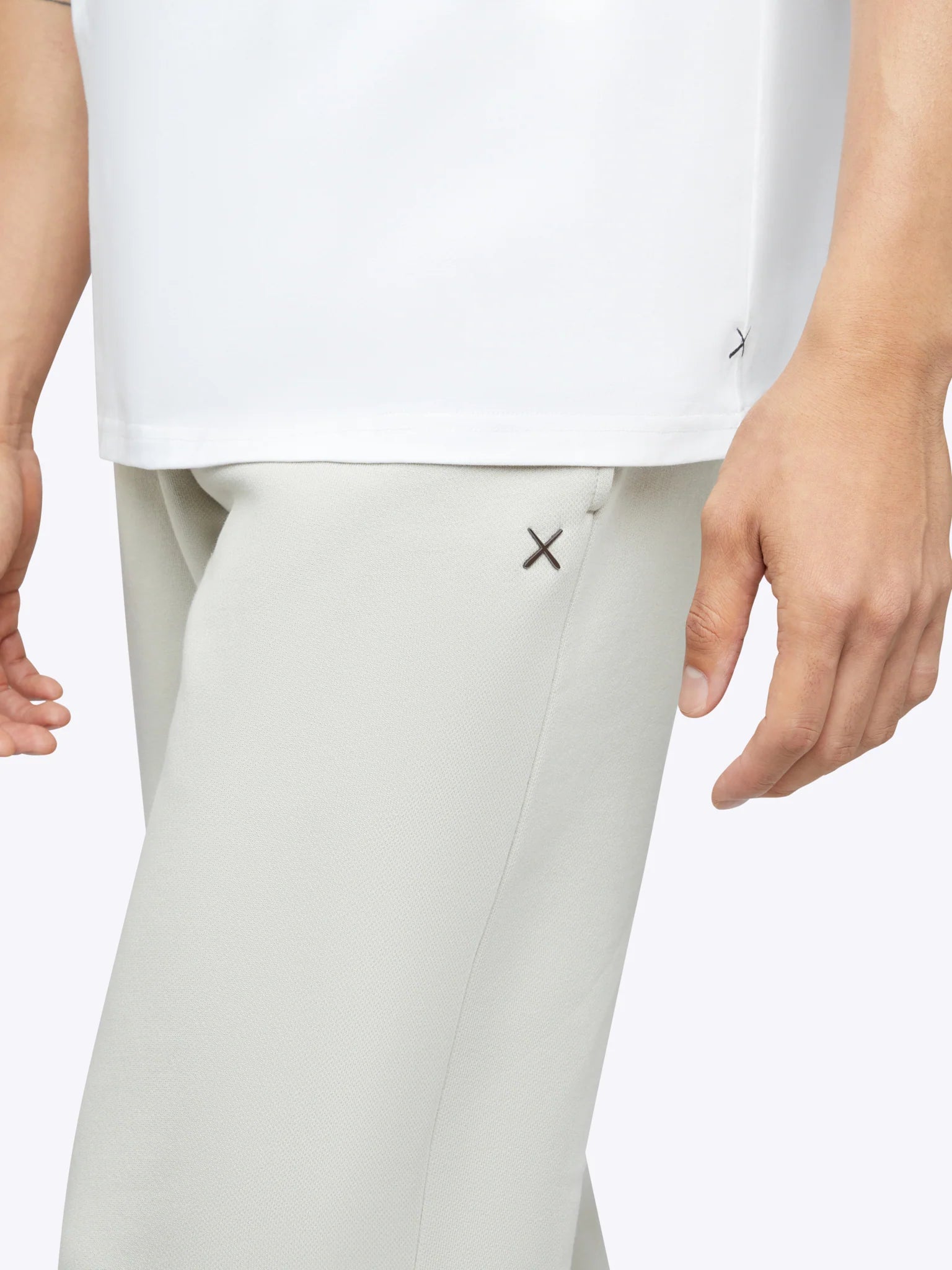 Mens Divine Fleece Jogger in the color Parchment from the brand CUTS.