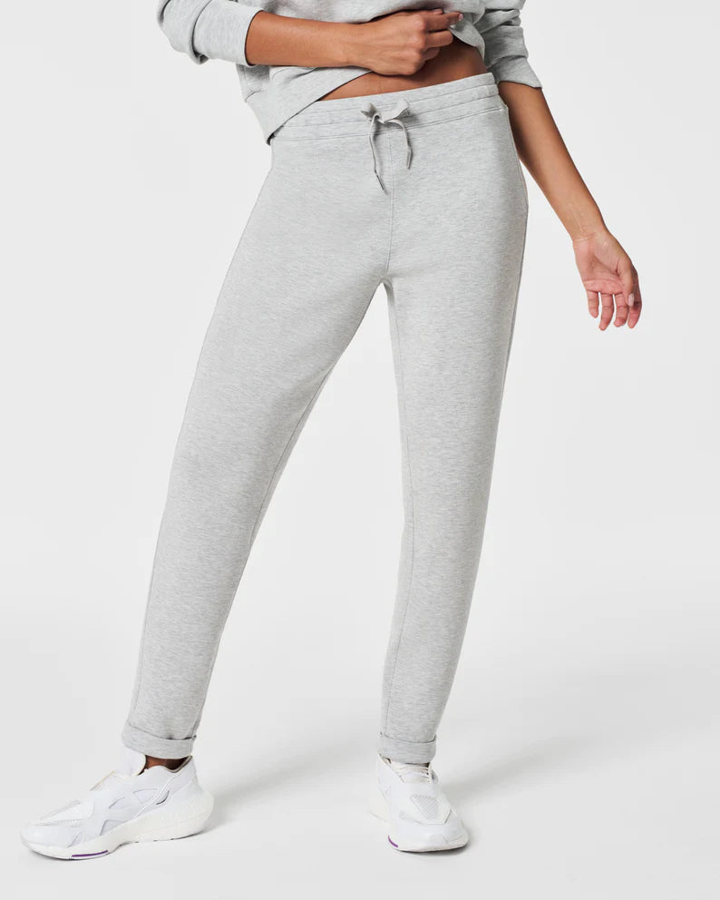 Spanx Airessentials Tapered Pant | Light Grey Heather