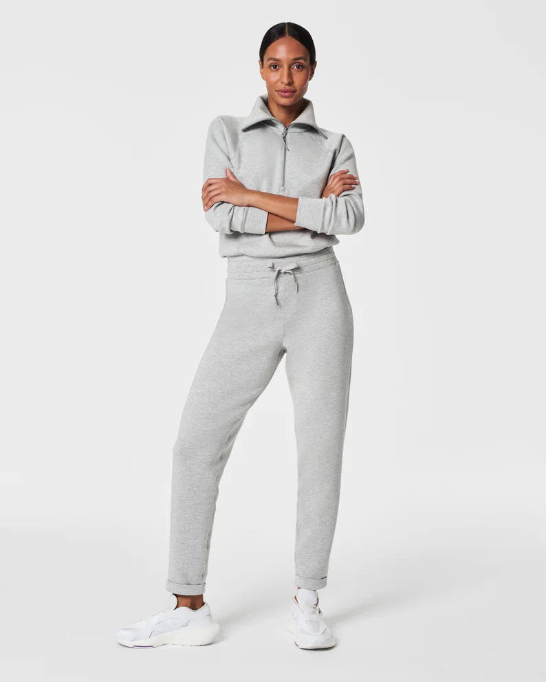 Spanx Airessentials Tapered Pant | Light Grey Heather