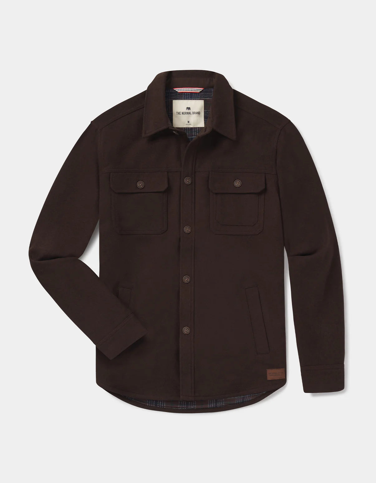 Brightside Flannel Lined Workwear Jacket in Kodiak from The Normal Brand.