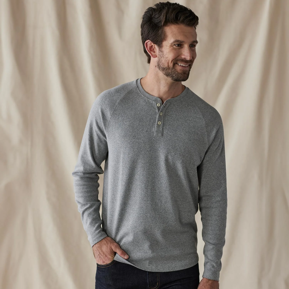 The Normal Brand Everyday Henley. 