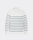 Vineyard Vines Breton Stripe Saltwater Quarter-Zip | Nautical Navy