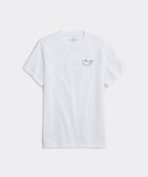 Vineyard Vines Golf Flag Short Sleeve Tee | White Cap