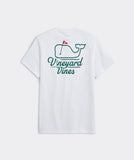 Vineyard Vines Golf Flag Short Sleeve Tee | White Cap