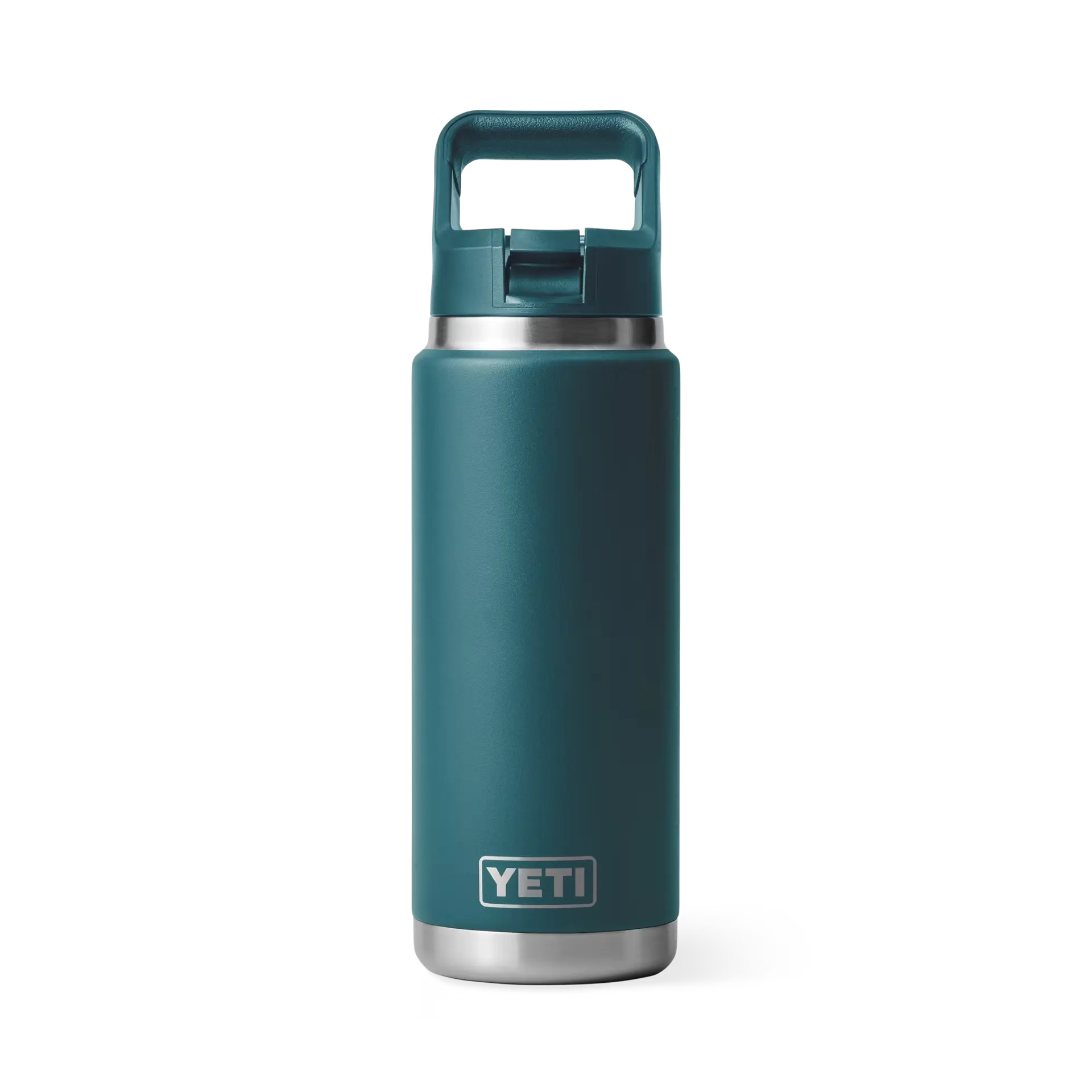 YETI Rambler 26 oz Water Bottle With Straw Cap - Agave Teal