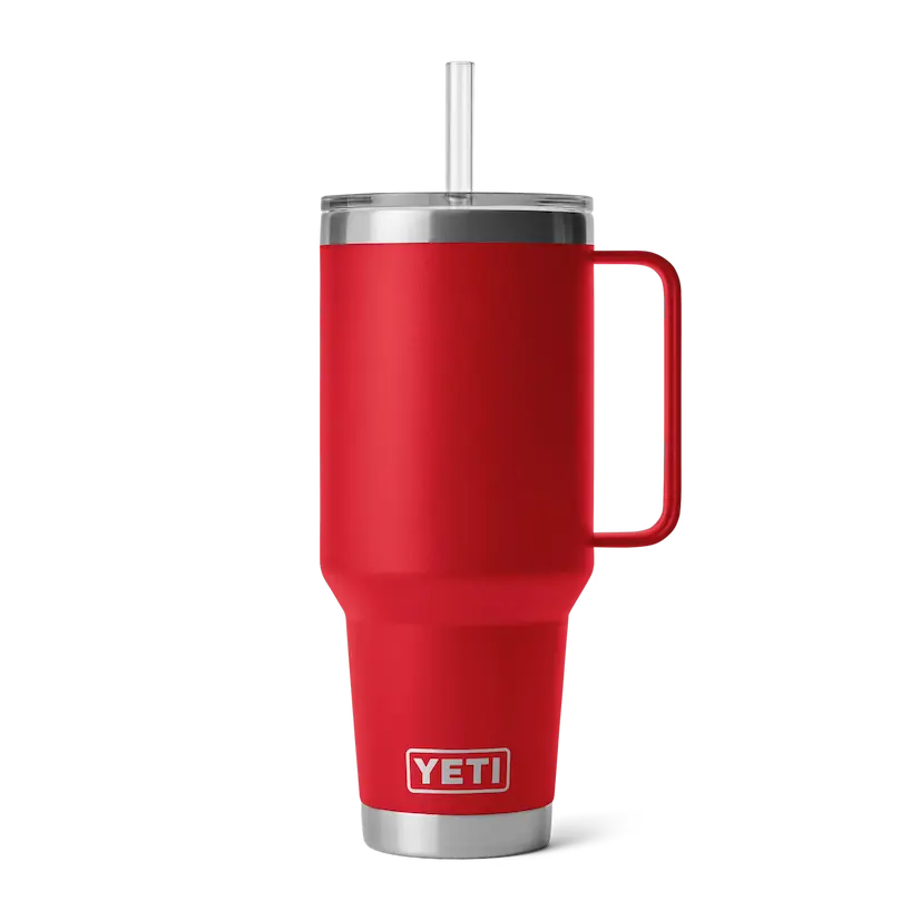 YETI Rambler 42 oz Straw Mug - Rescue Red