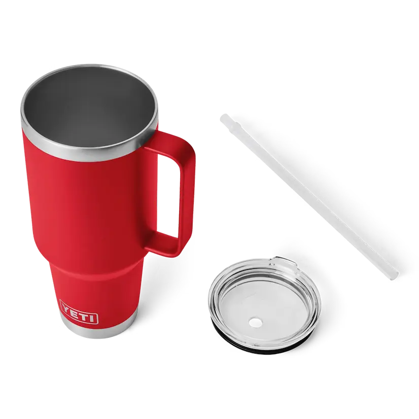 YETI Rambler 42 oz Straw Mug - Rescue Red