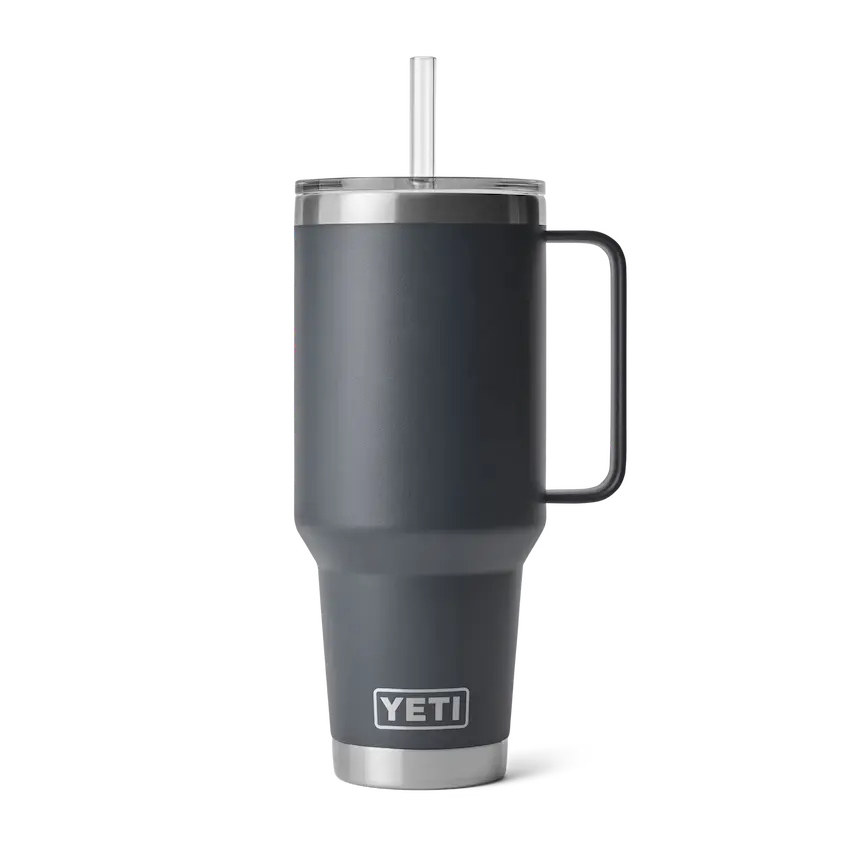YETI Rambler 42 oz Straw Mug - Charcoal