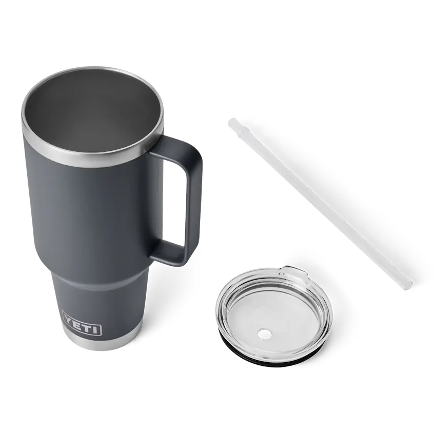 YETI Rambler 42 oz Straw Mug - Charcoal