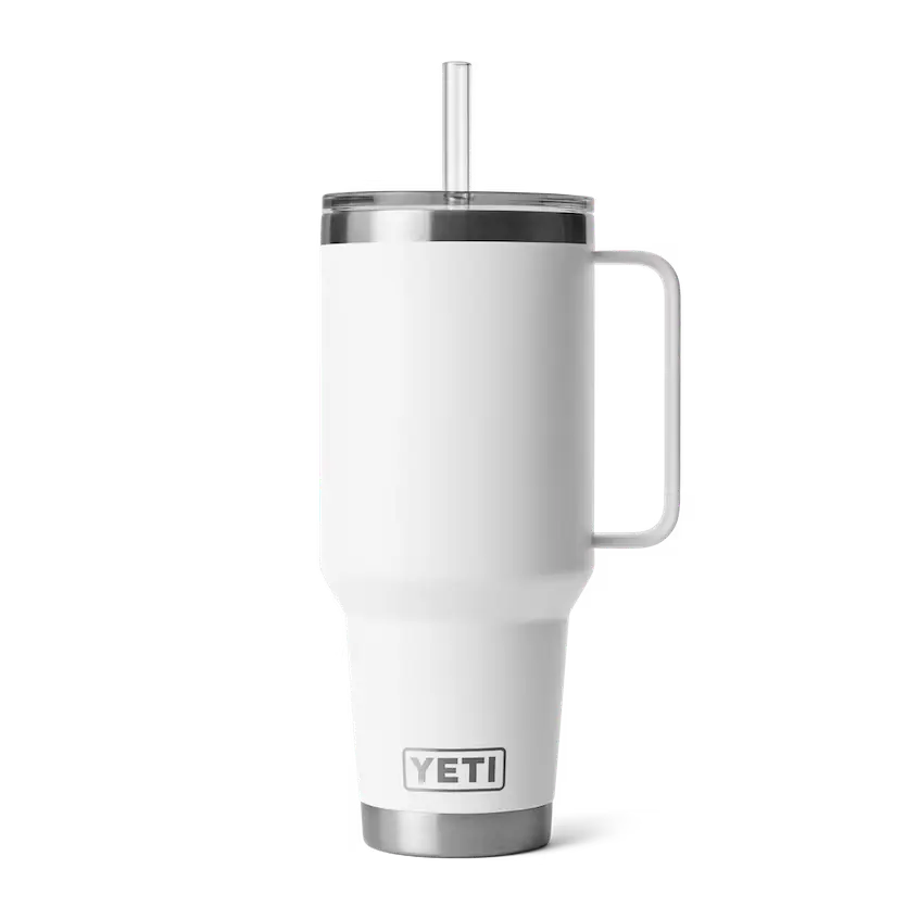 YETI Rambler 42 oz Straw Mug - White