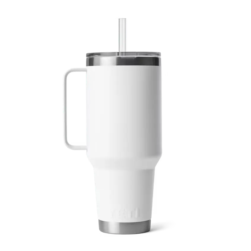 YETI Rambler 42 oz Straw Mug - White