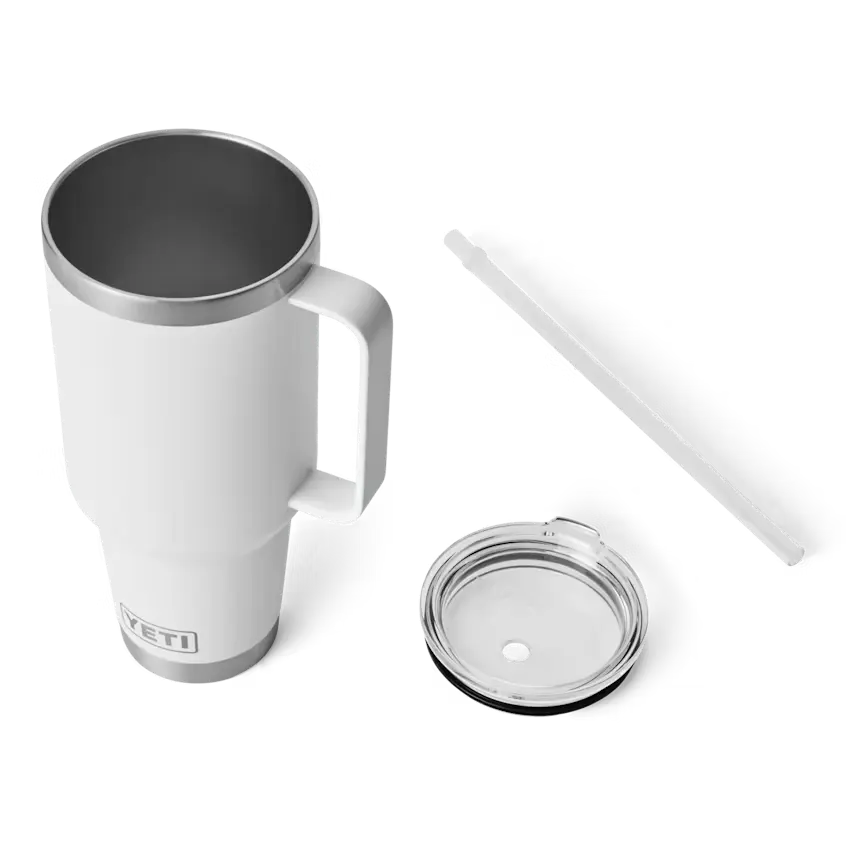 YETI Rambler 42 oz Straw Mug - White