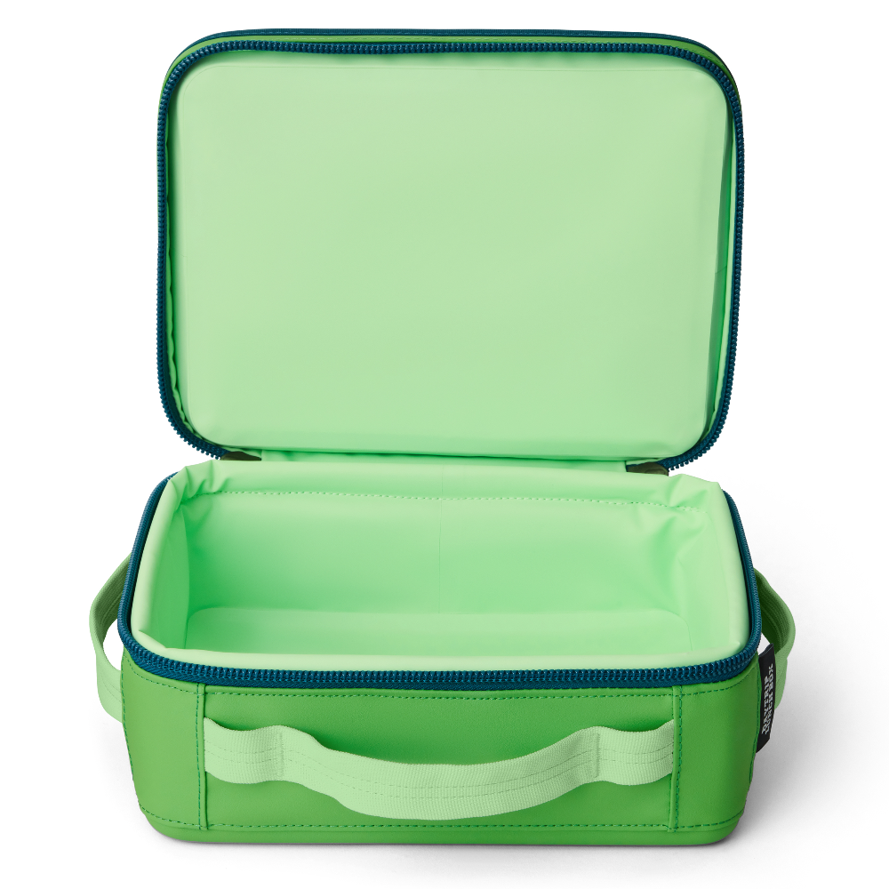 YETI Daytrip Lunch Box In color canopy green. From YETI 2024 back to school collection.