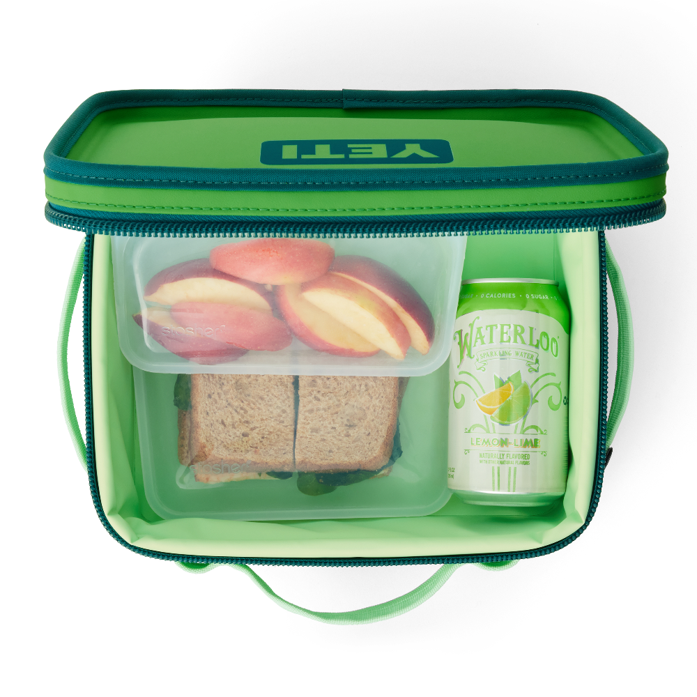 YETI Daytrip Lunch Box In color canopy green. From YETI 2024 back to school collection.