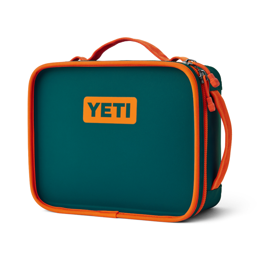 YETI Daytrip Lunch Box In color teal and orange. From YETI Crossover collection.