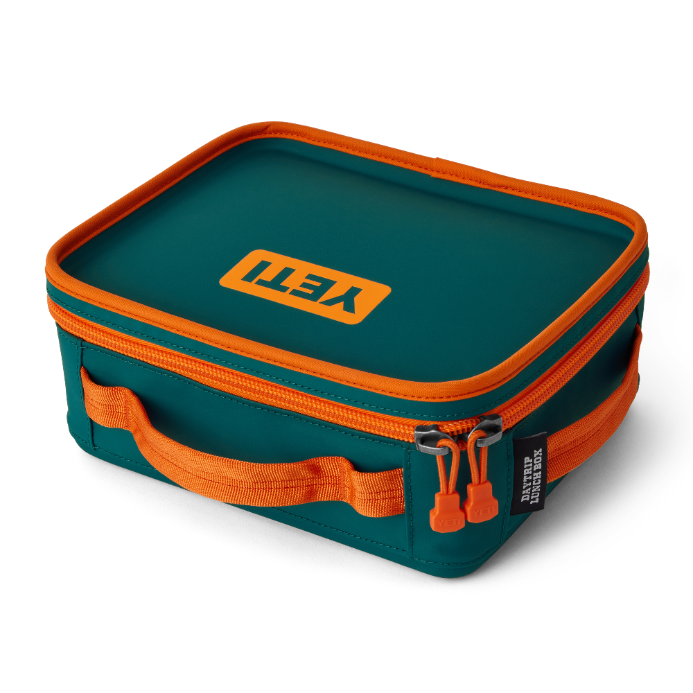 YETI Daytrip Lunch Box In color teal and orange. From YETI Crossover collection.