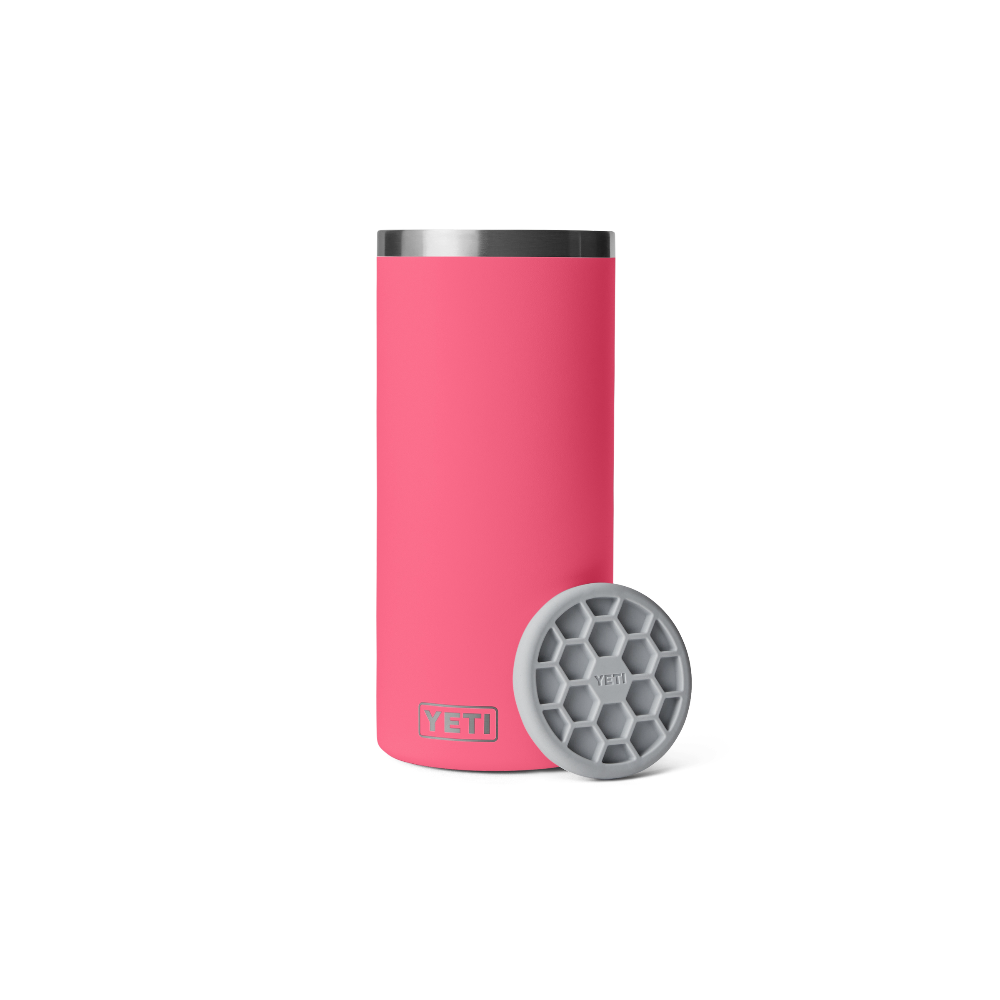 YETI Barware Rambler Wine Chiller in color Tropical Pink.