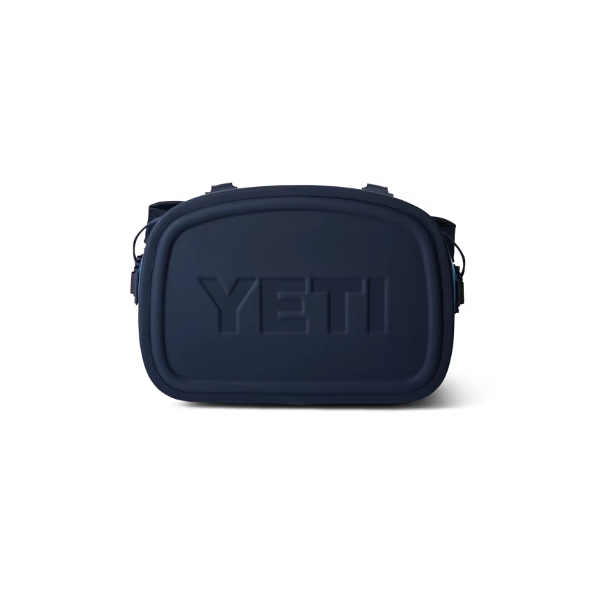 YETI M20 Backpack Soft Cooler in Big Wave Blue & Navy.
