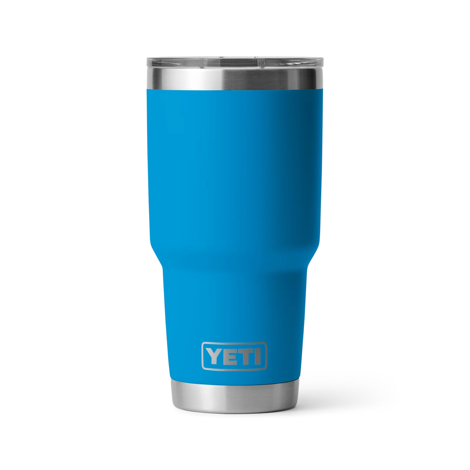 YETI Rambler 30 oz Tumbler with Magslider™ Lid in Big Wave Blue.