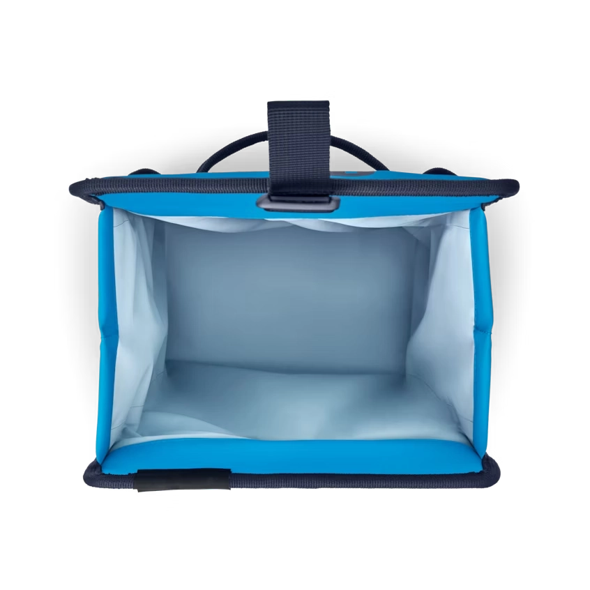 YETI Daytrip Lunch Bag in Big Wave Blue.
