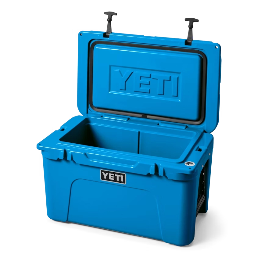 YETI TUNDRA 45 HARD COOLER - COLOR BIG WAVE BLUE - IMAGE 2