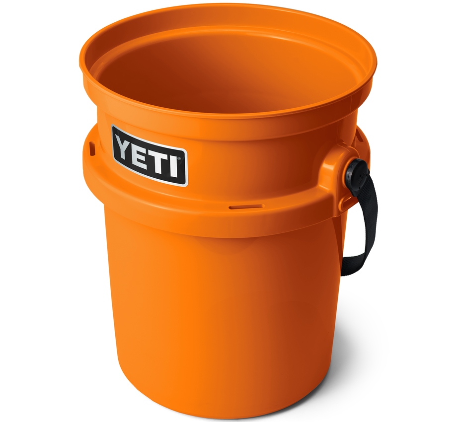 YETI LoadOut Bucket - King Crab Orange
