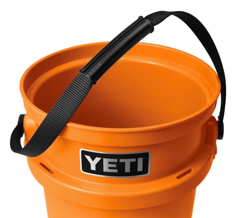 YETI LoadOut Bucket - King Crab Orange