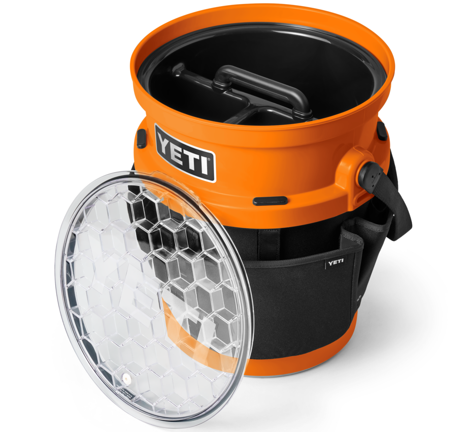 YETI LoadOut Bucket - King Crab Orange