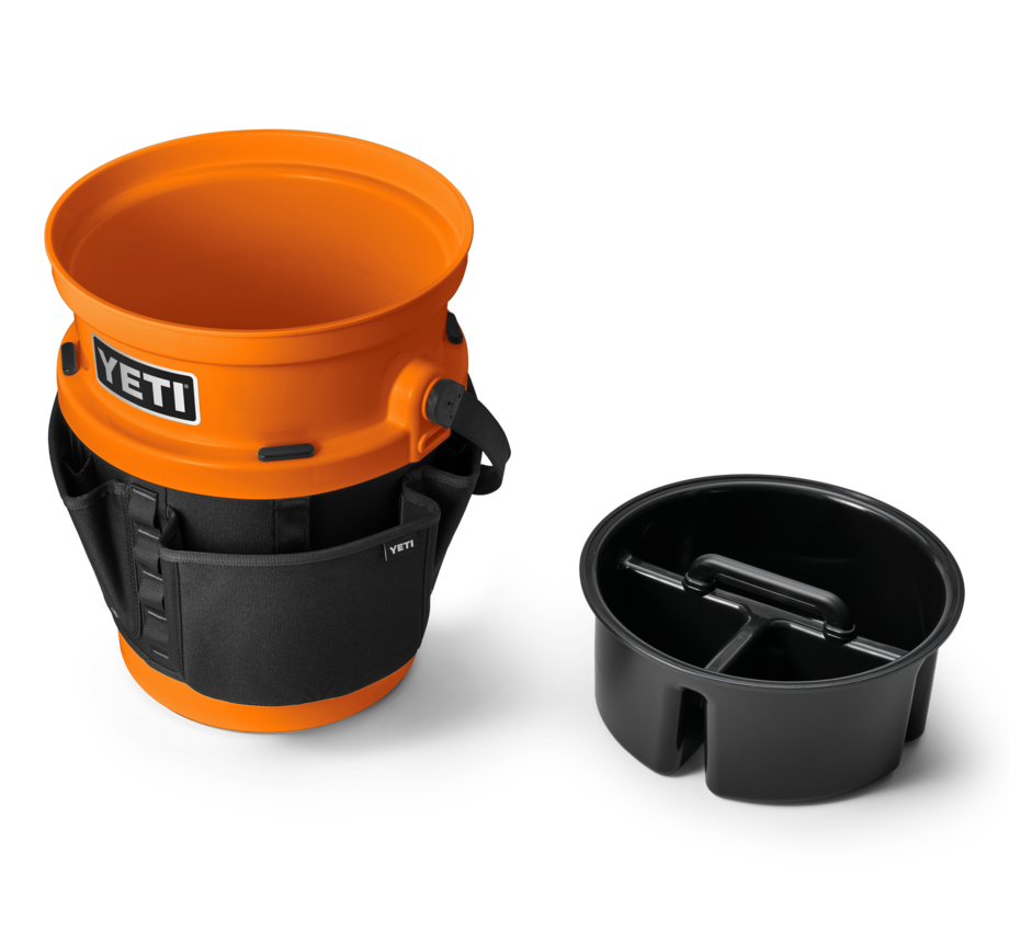 YETI LoadOut Bucket - King Crab Orange