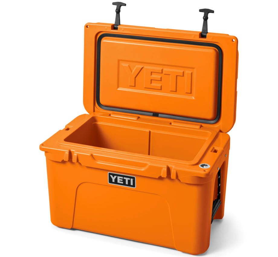 YETI TUNDRA 45 HARD COOLER - COLOR KING CRAB ORANGE - IMAGE 3
