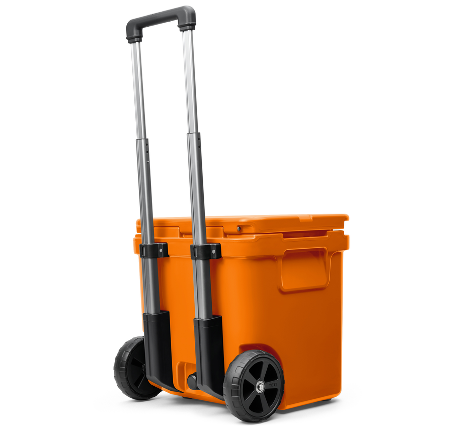YETI Roadie 48 Wheeled Cooler - King Crab Orange