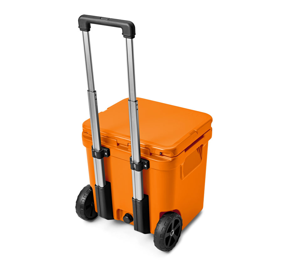 YETI Roadie 48 Wheeled Cooler - King Crab Orange