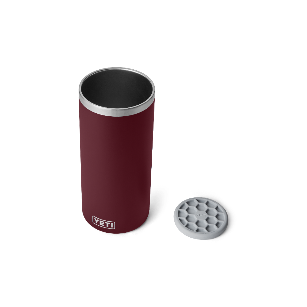 YETI Rambler Wine Chiller in Wild Vine Red.