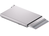 Cardprotector Fluted For Magsafe - Silver