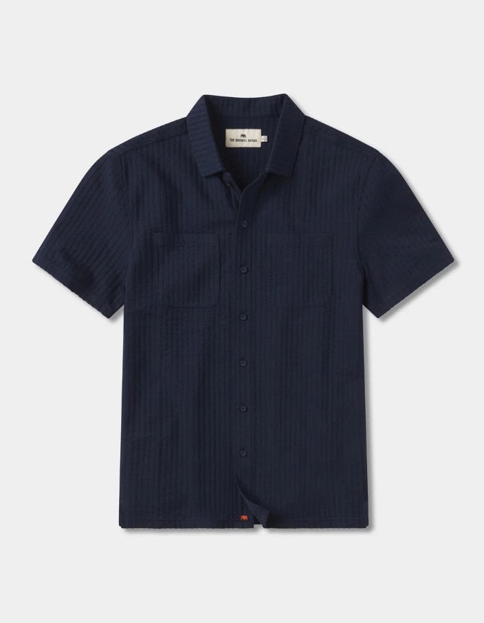 The Normal Brand Knit Getaway Button Up