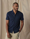 The Normal Brand Knit Getaway Button Up