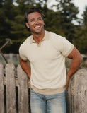 Robles Knit Jacquard Polo