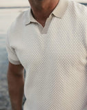 Robles Knit Jacquard Polo