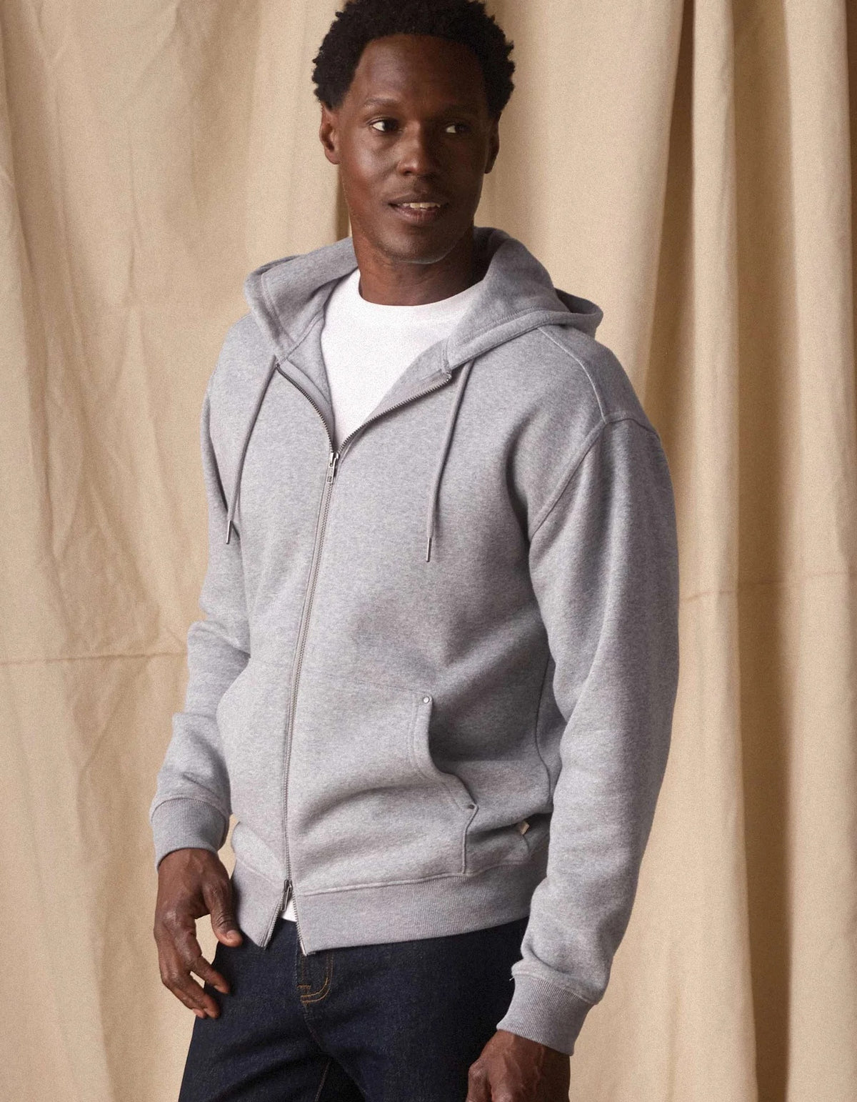 Normal Fleece Full Zip Hoodie