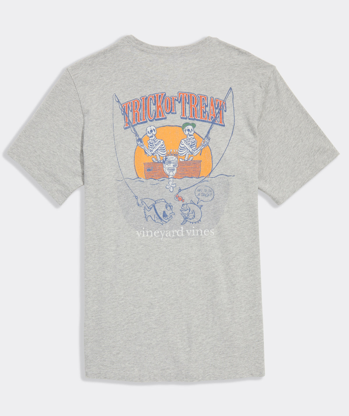Fishing Skeletons Short Sleeve Tee