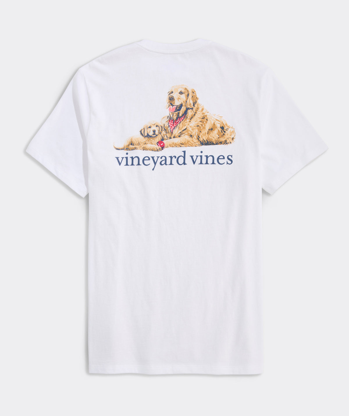 Golden & Pup Fathers Day Short Sleeve Tee