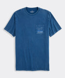 Beach Fireworks Whale Fill Tee