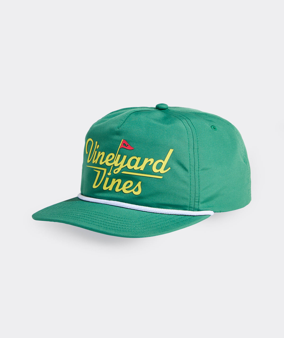 Vineyard Vines Golf Logo Flat Brim Hat